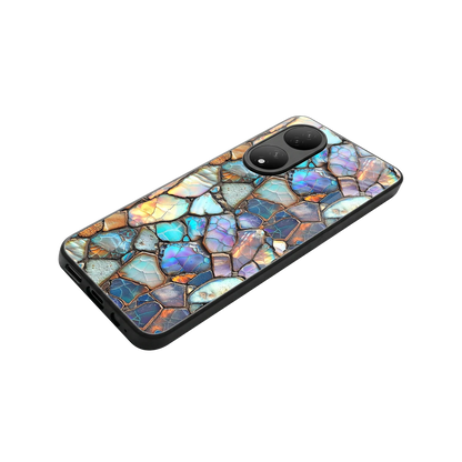 Azure Stone stylish phone case for Vivo-y100 | glossy glass and slim fit
