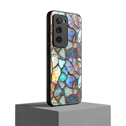 Azure Stone redmi 15 5g mobile cover | shockproof glass phone case
