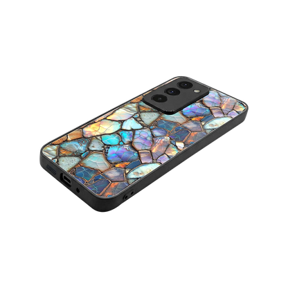 Azure Stone stylish phone case for redmi 15 5g | glossy glass and slim fit