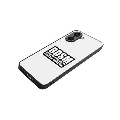 BDSM stylish phone case for oneplus nord ce5 5g | glossy glass and slim fit