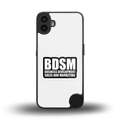 BDSM back phone cover | glass case for cmf nothing phone 1
