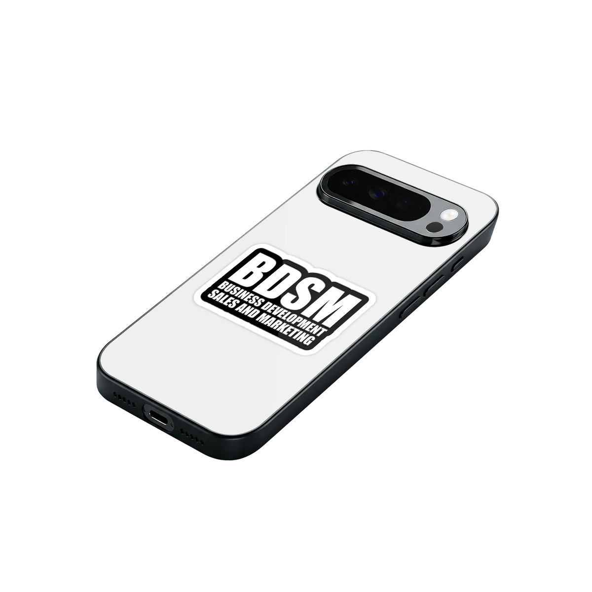 BDSM stylish phone case for google pixel 10 pro xl | glossy glass and slim fit