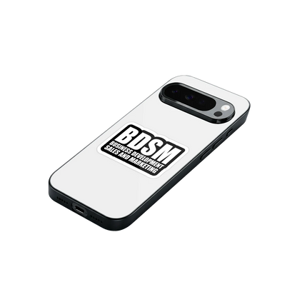 BDSM stylish phone case for google pixel 10 pro xl | glossy glass and slim fit