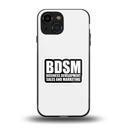 BDSM back phone cover | glass case for iphone 13 mini