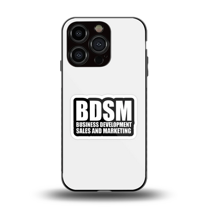 BDSM back phone cover | glass case for iphone 13 pro