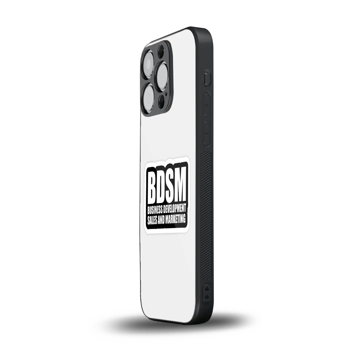 BDSM iphone 12 pro mobile cover | shockproof glass phone case