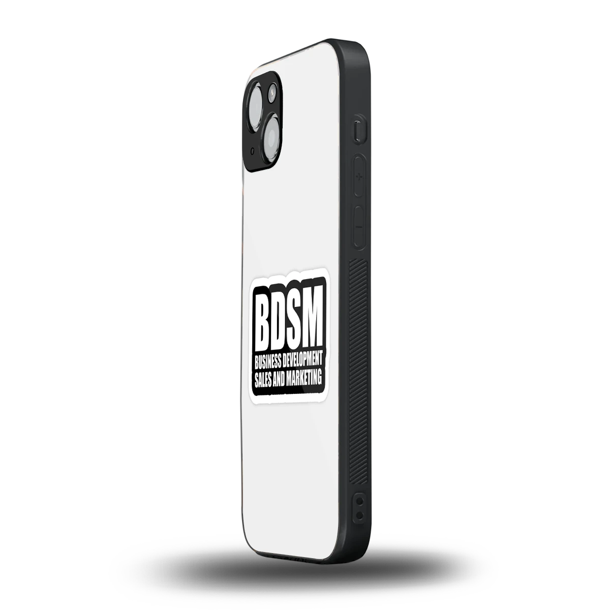 BDSM iphone 15 plus mobile cover | shockproof glass phone case