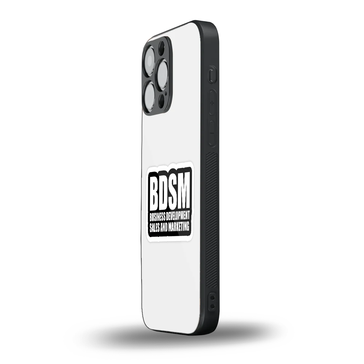 BDSM iphone 16 pro max mobile cover | shockproof glass phone case