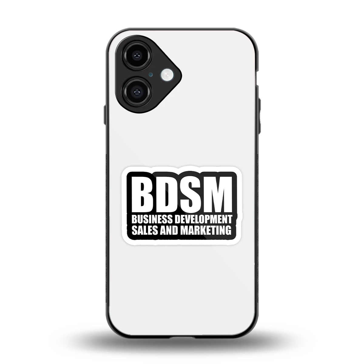 BDSM back phone cover | glass case for iphone 16