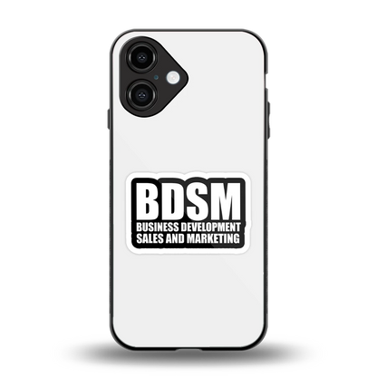 BDSM back phone cover | glass case for iphone 16