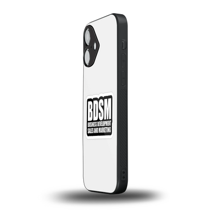 BDSM iPhone 16 mobile cover | shockproof glass phone case