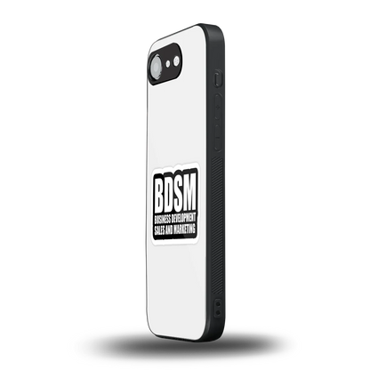 BDSM iphone 16e mobile cover | shockproof glass phone case