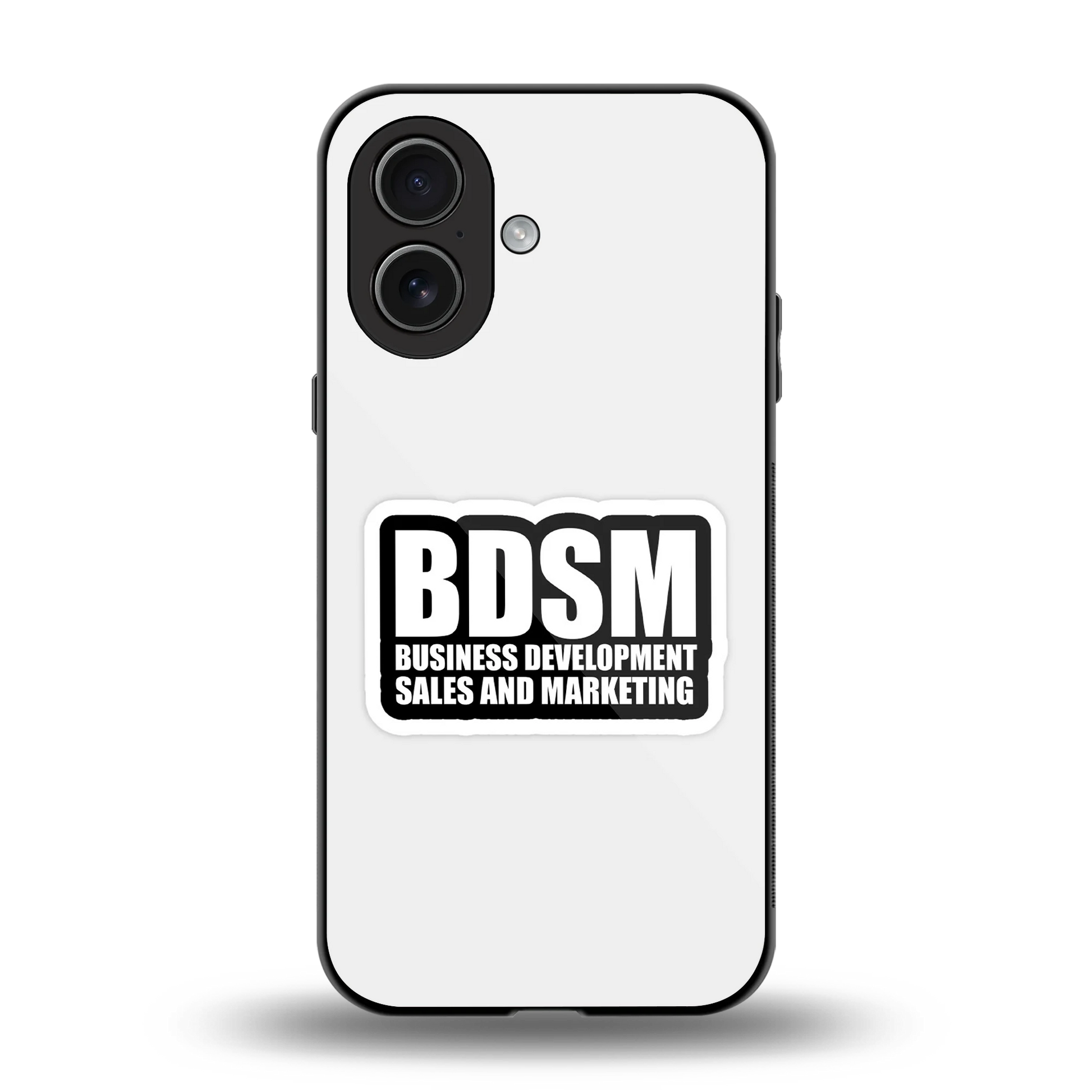 BDSM back phone cover | glass case for iphone 17