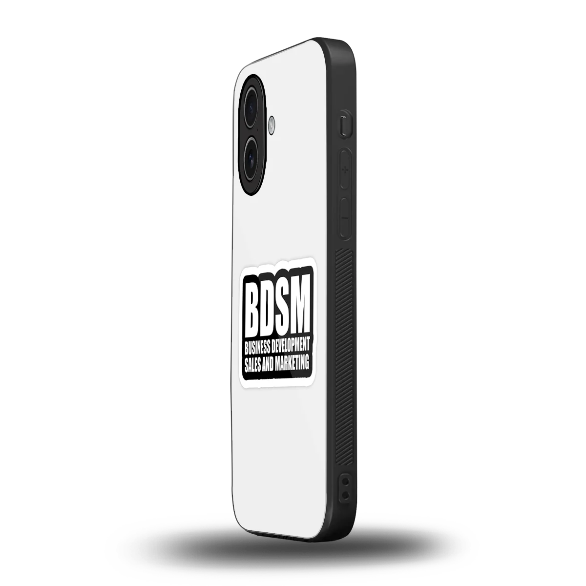 BDSM iphone 17 mobile cover | shockproof glass phone case