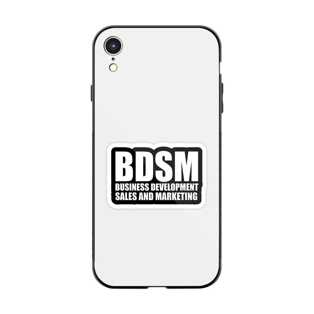BDSM back phone cover | glass case for iphone xr