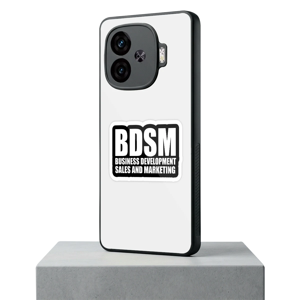 BDSM iqoo neo 10r 5g mobile cover | shockproof glass phone case