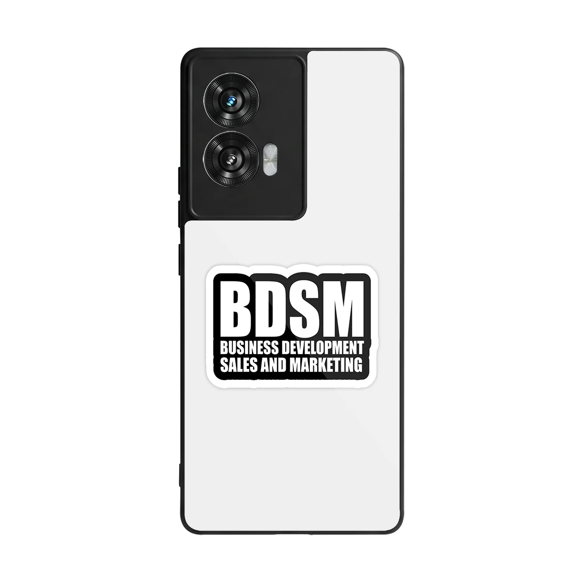 BDSM back phone cover | glass case for motorola edge 50 fusion