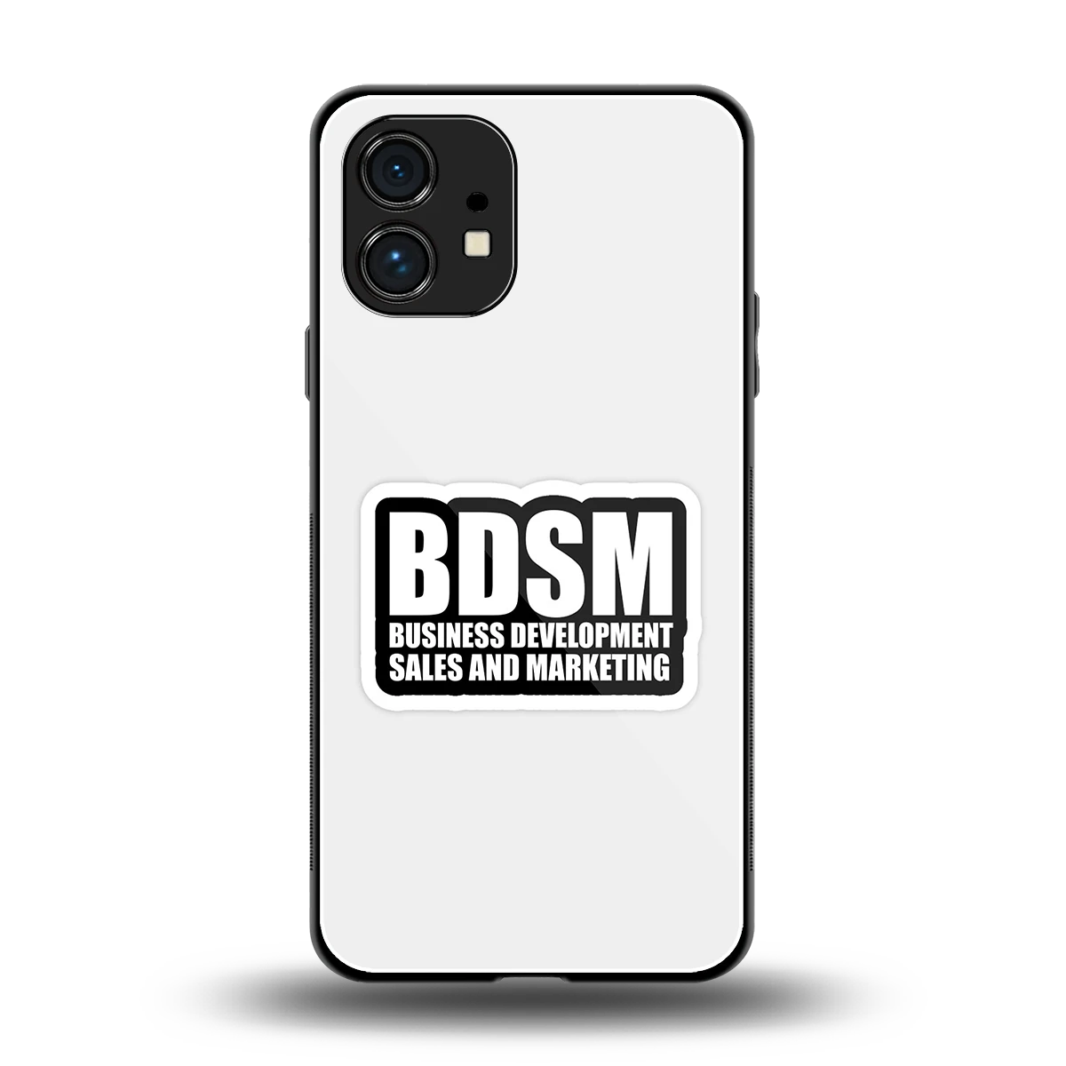 BDSM back phone cover | glass case for nothing phone 1