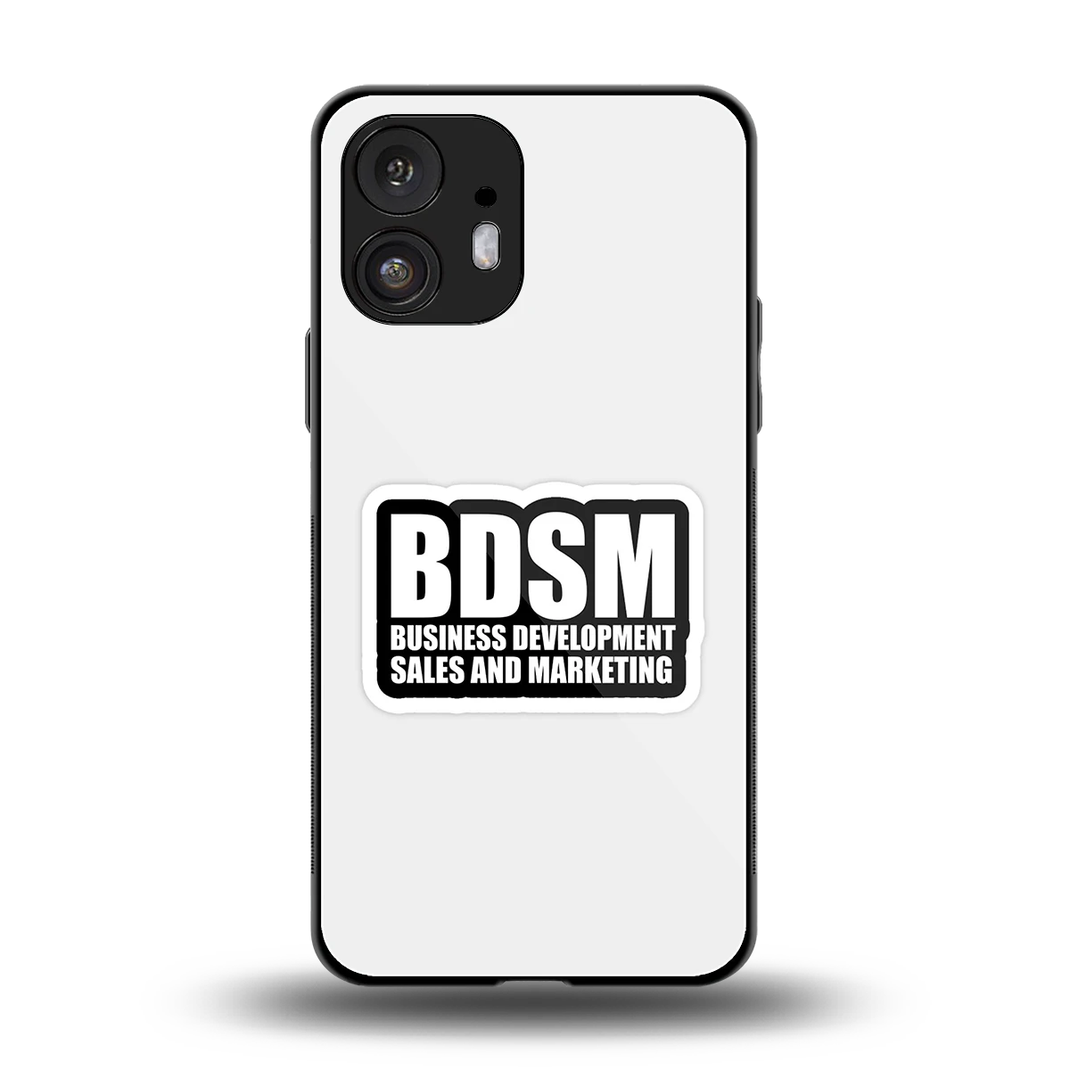 BDSM back phone cover | glass case for nothing phone 2