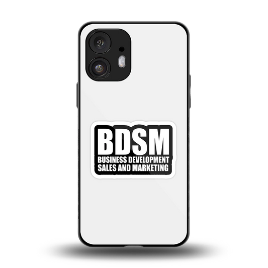 BDSM back phone cover | glass case for nothing phone 2