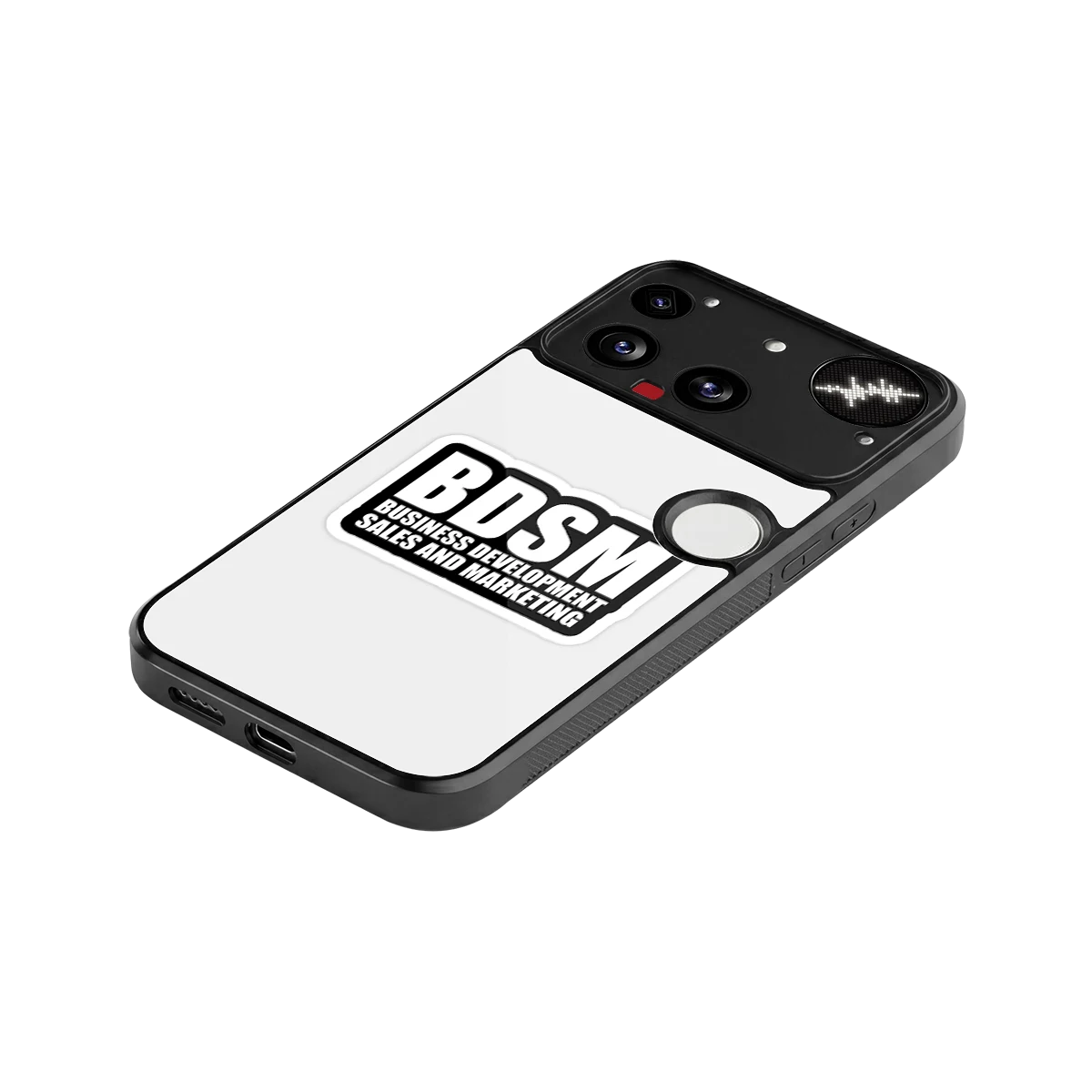 BDSM stylish phone case for nothing phone 3 | glossy glass and slim fit