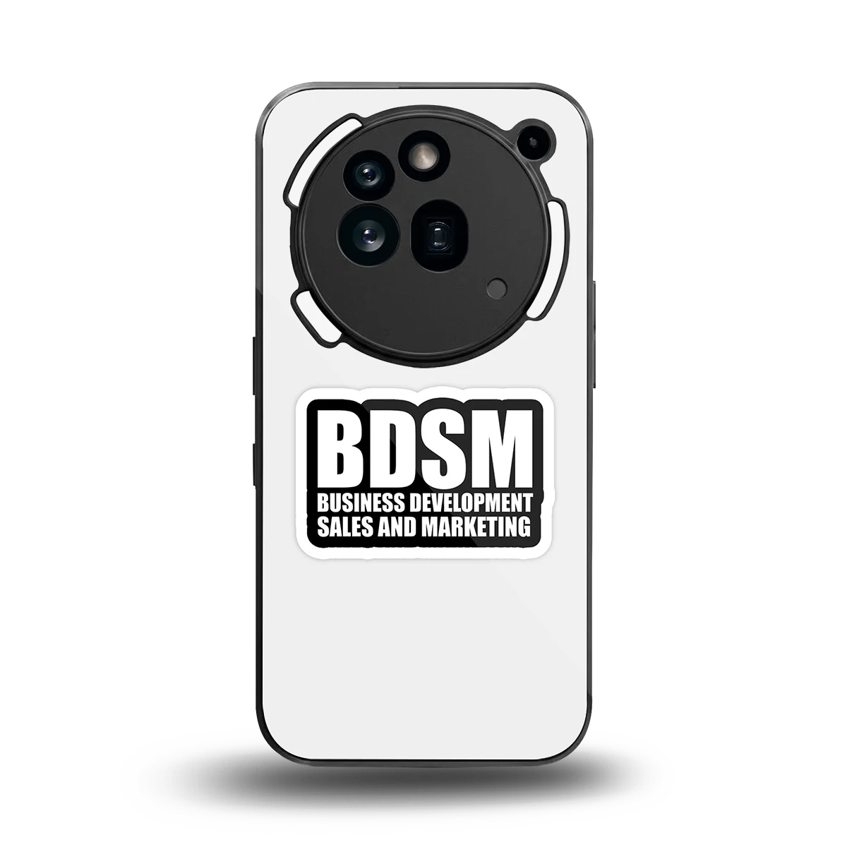 BDSM back phone cover | glass case for nothing phone 3a pro