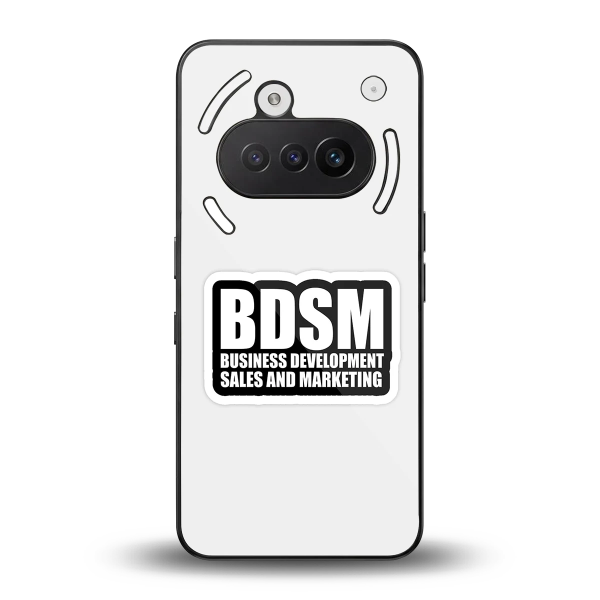 BDSM back phone cover | glass case for nothing phone 3a