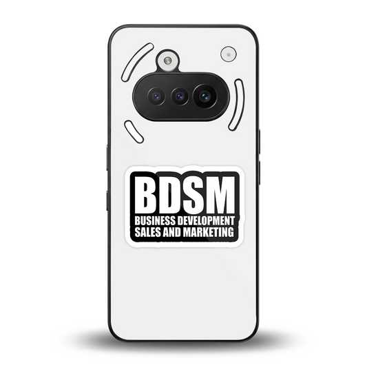 BDSM back phone cover | glass case for nothing phone 3a