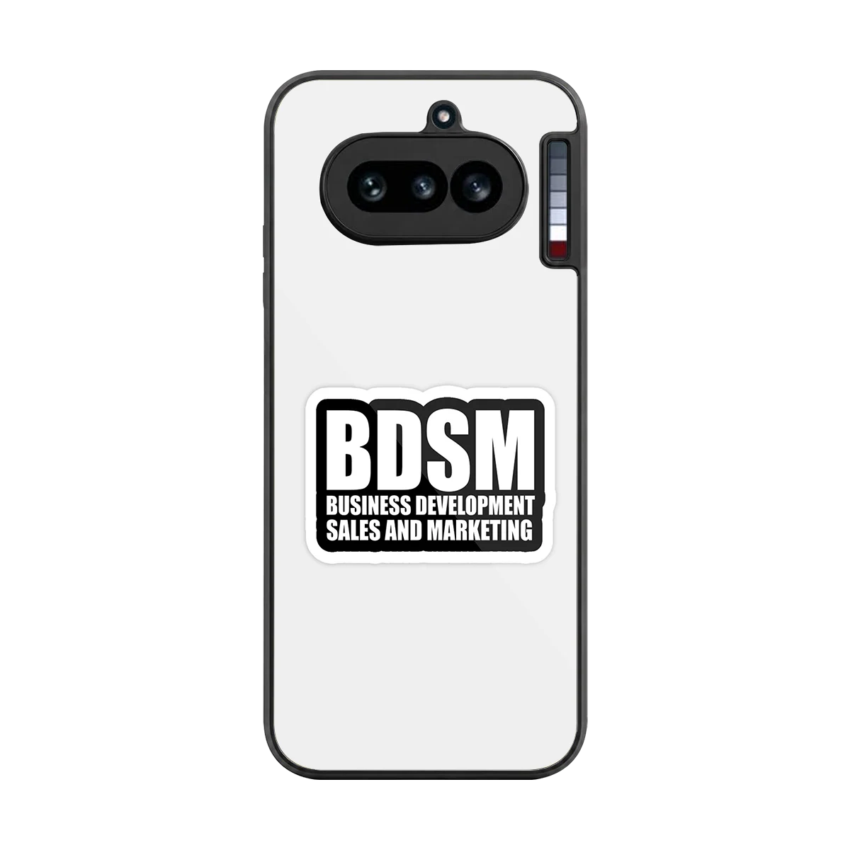 BDSM back phone cover | glass case for nothing phone 4a