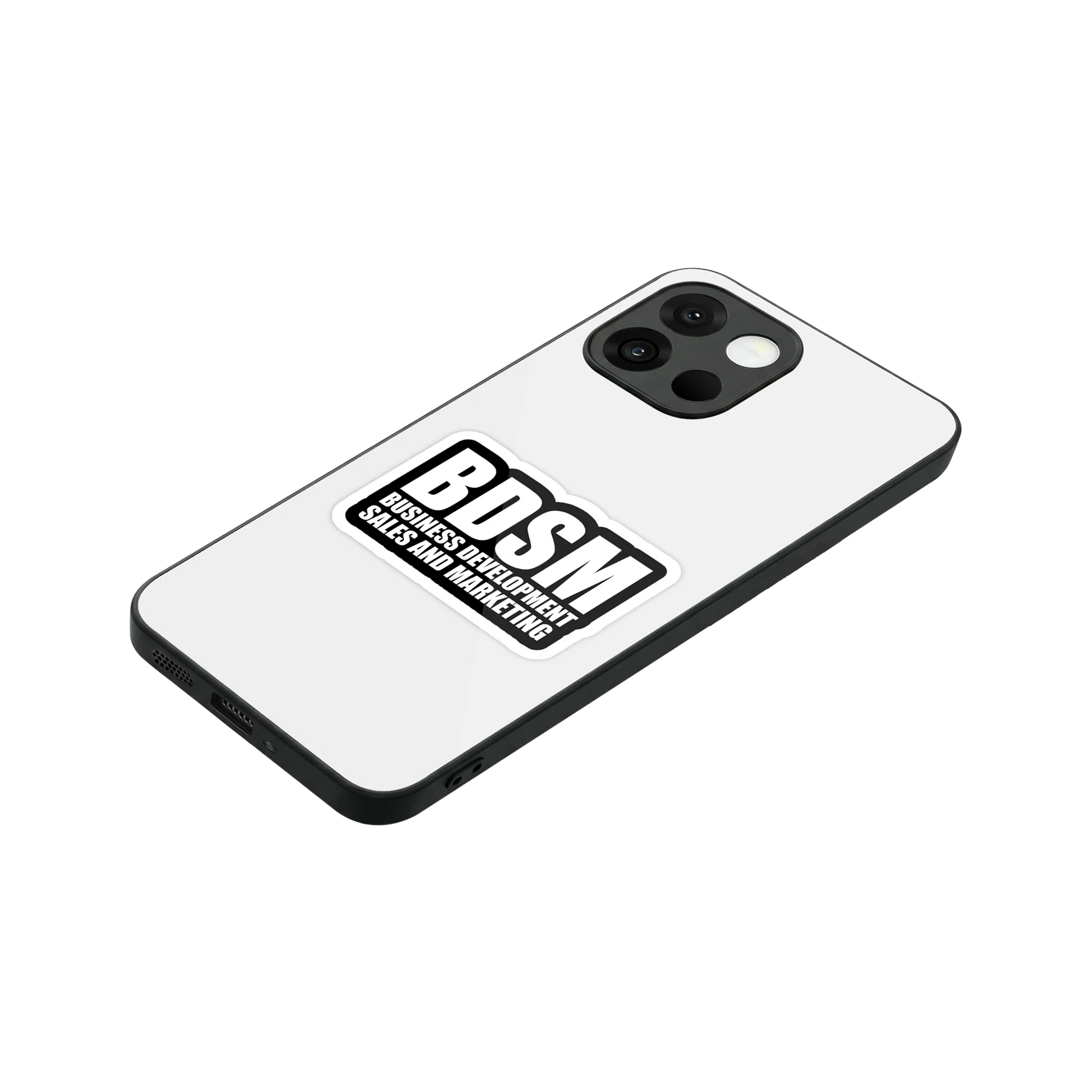 BDSM stylish phone case for oneplus 13s | glossy glass and slim fit