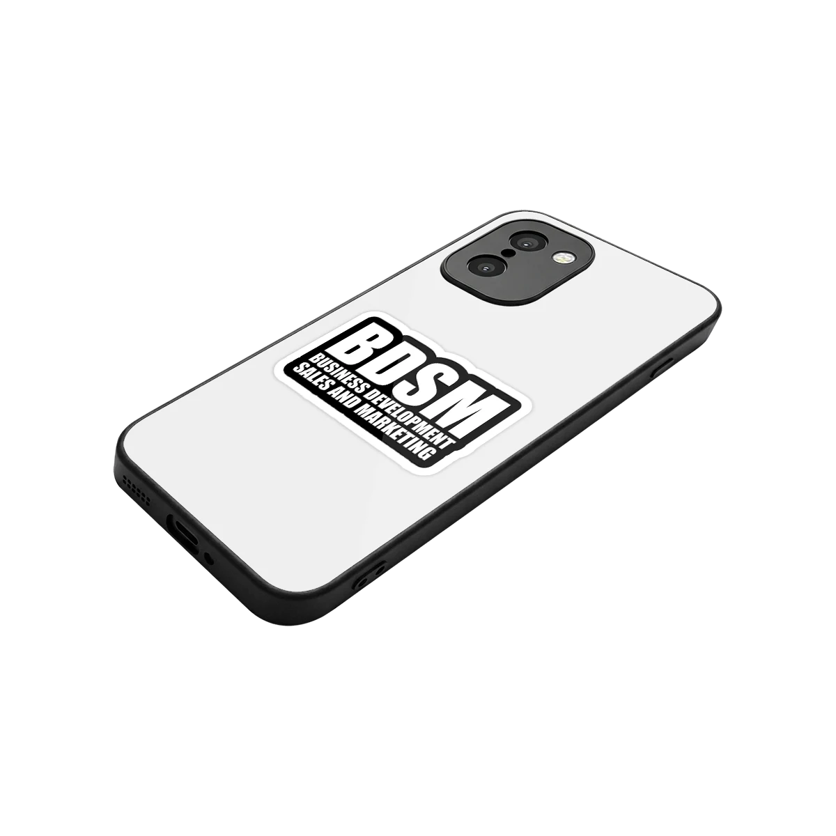 BDSM stylish phone case for oneplus 15r | glossy glass and slim fit