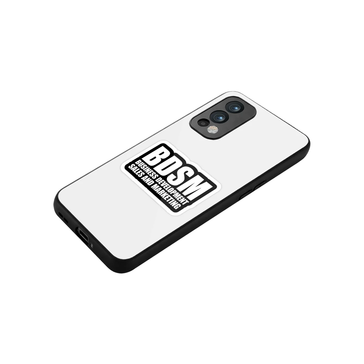 BDSM stylish phone case for oneplus nord 2 | glossy glass and slim fit