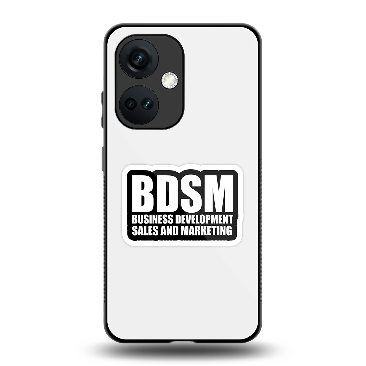 BDSM back phone cover | glass case for oneplus nord ce 3