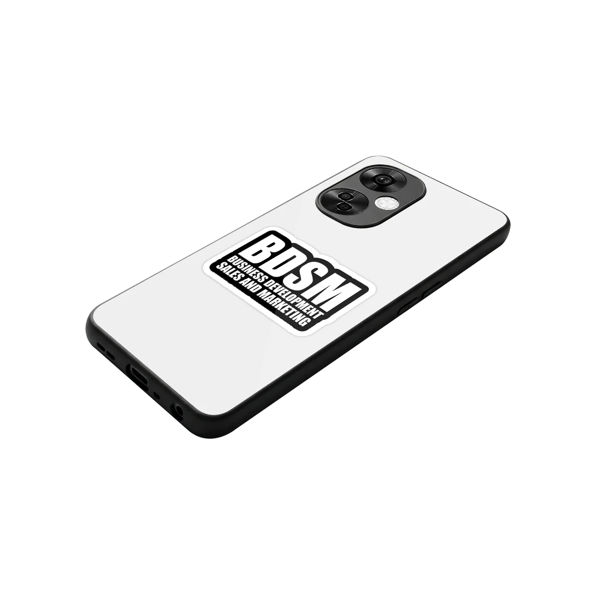 BDSM stylish phone case for oneplus nord ce 3 lite | glossy glass and slim fit