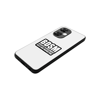 BDSM stylish phone case for oneplus nord ce 3 lite | glossy glass and slim fit
