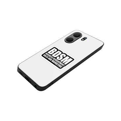 BDSM stylish phone case for oppo a5x 5g | glossy glass and slim fit