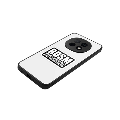 BDSM stylish phone case for oppo f29 pro 5g | glossy glass and slim fit