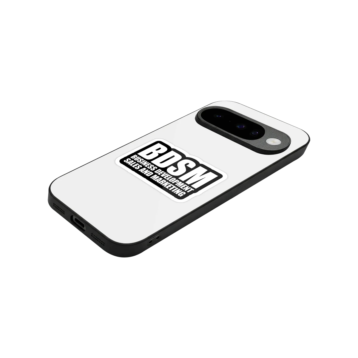 BDSM stylish phone case for google pixel 10 | glossy glass and slim fit