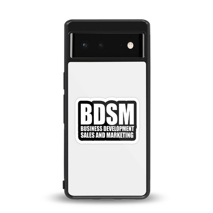 BDSM back phone cover | glass case for google pixel 6