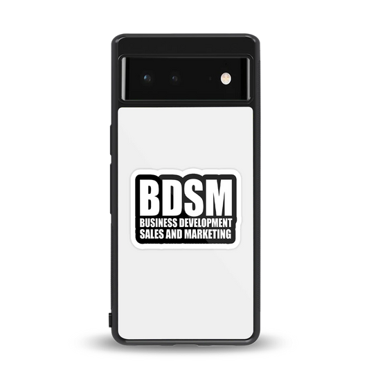 BDSM back phone cover | glass case for google pixel 6a