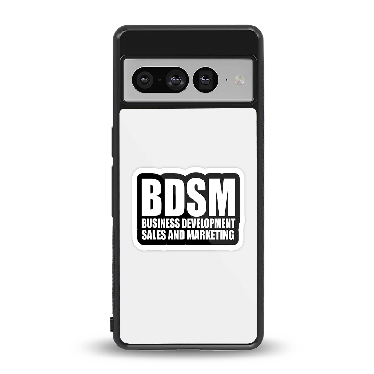 BDSM back phone cover | glass case for google pixel 7 pro