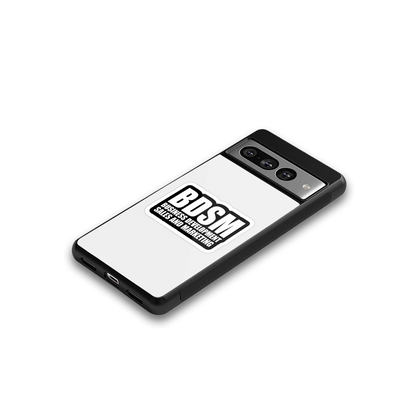 BDSM google pixel 7 pro mobile cover | shockproof glass phone case