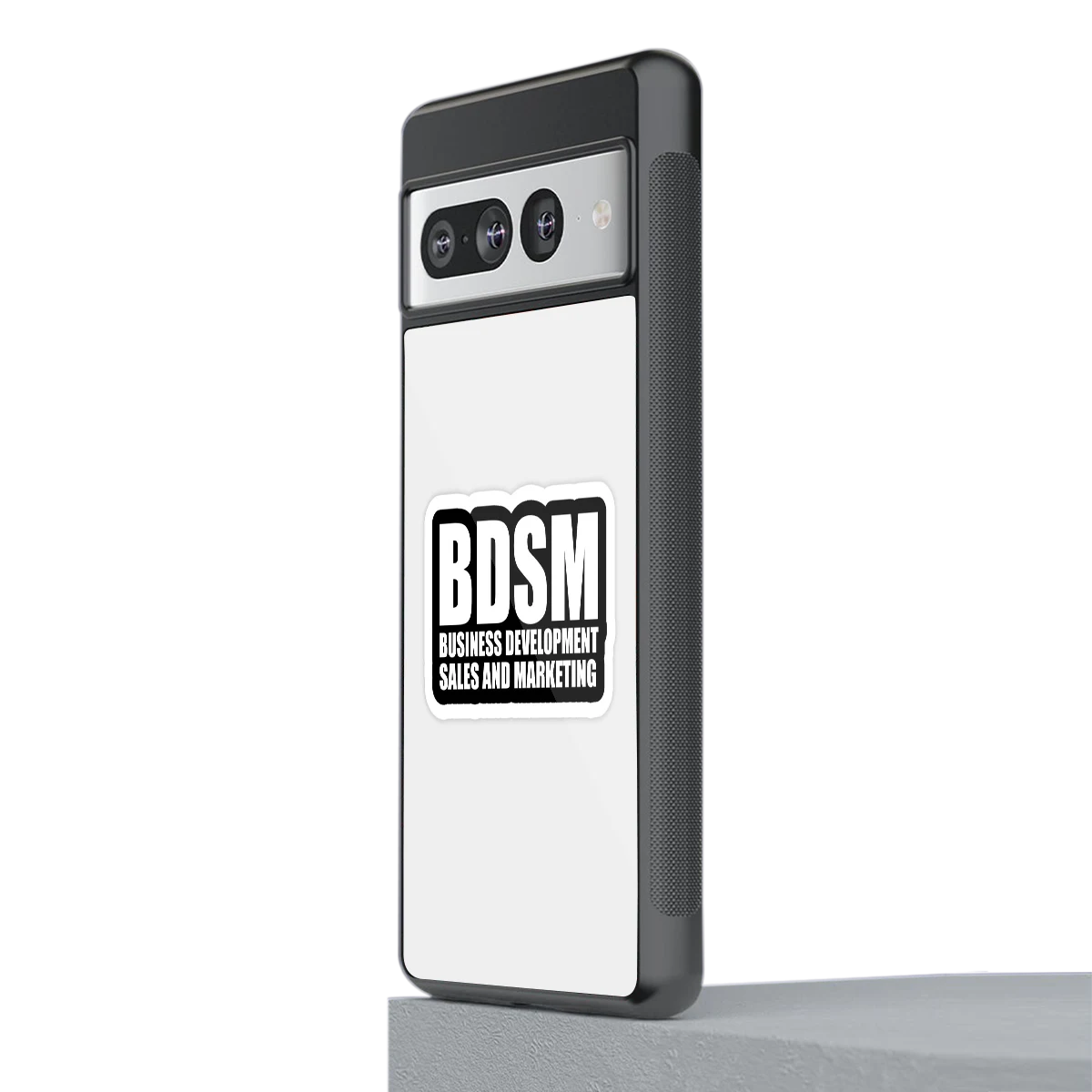 BDSM stylish phone case for google pixel 7 pro | glossy glass and slim fit