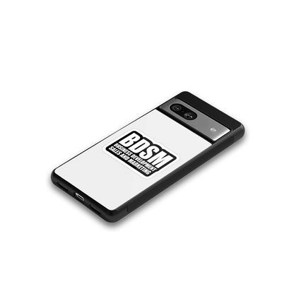 BDSM google pixel 7 mobile cover | shockproof glass phone case