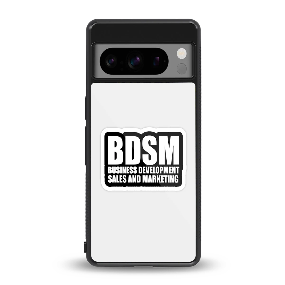 BDSM back phone cover | glass case for google pixel 8 pro