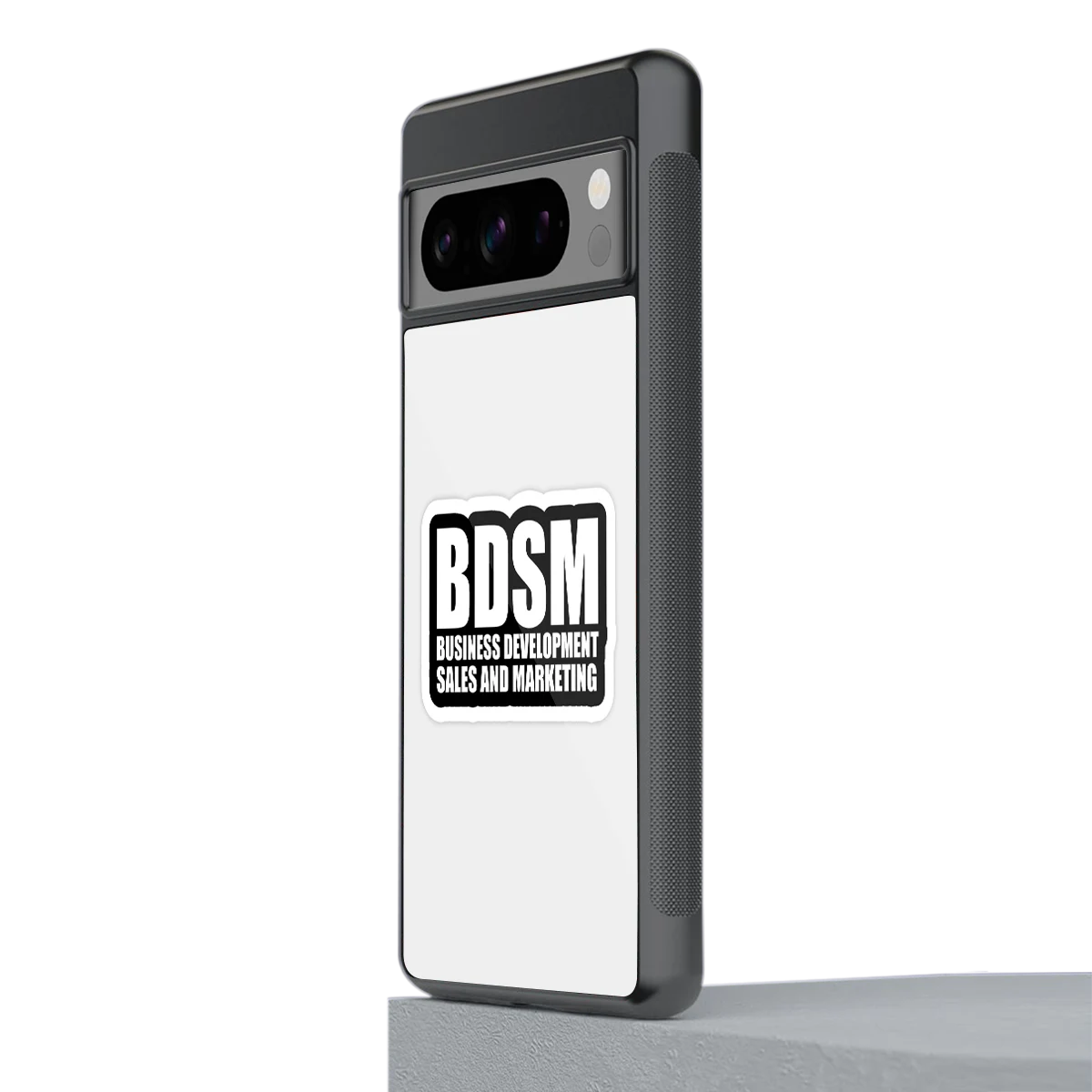 BDSM stylish phone case for google pixel 8 pro | glossy glass and slim fit