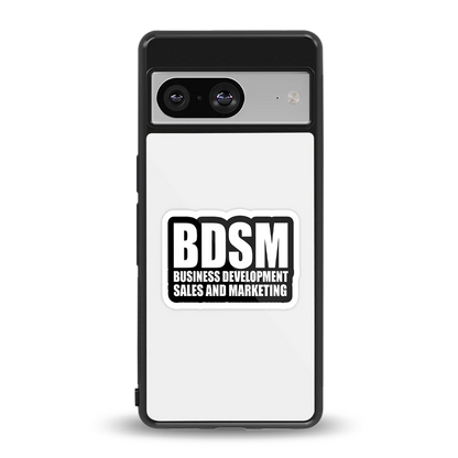 BDSM back phone cover | glass case for google pixel 8