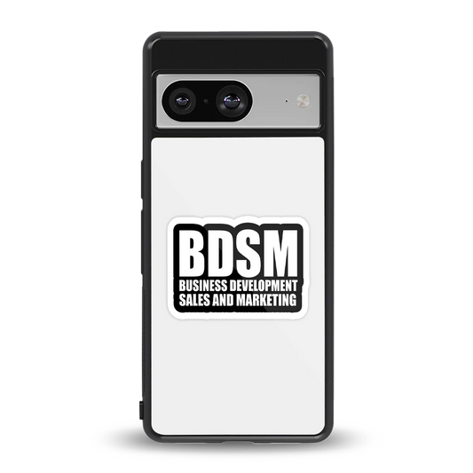 BDSM back phone cover | glass case for google pixel 8