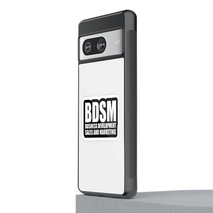BDSM stylish phone case for google pixel 8 | glossy glass and slim fit