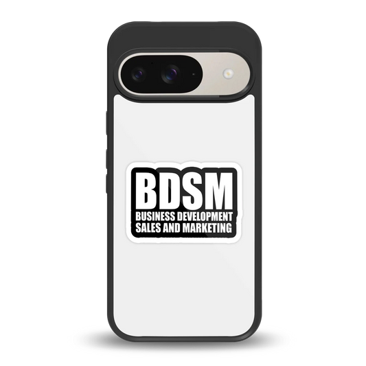 BDSM back phone cover | glass case for google pixel 9